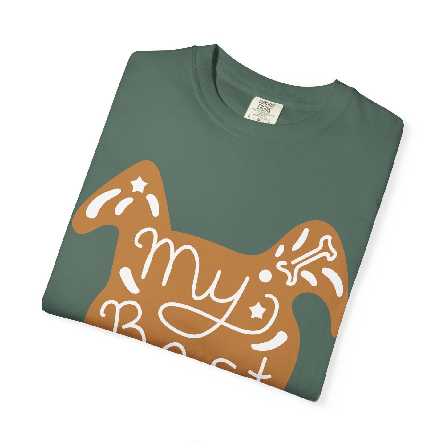 My Best Friend T-Shirt | Hand Drawn Dog Graphic Tee | Vintage Style Pet Lover Gift | Dog Mom Shirt
