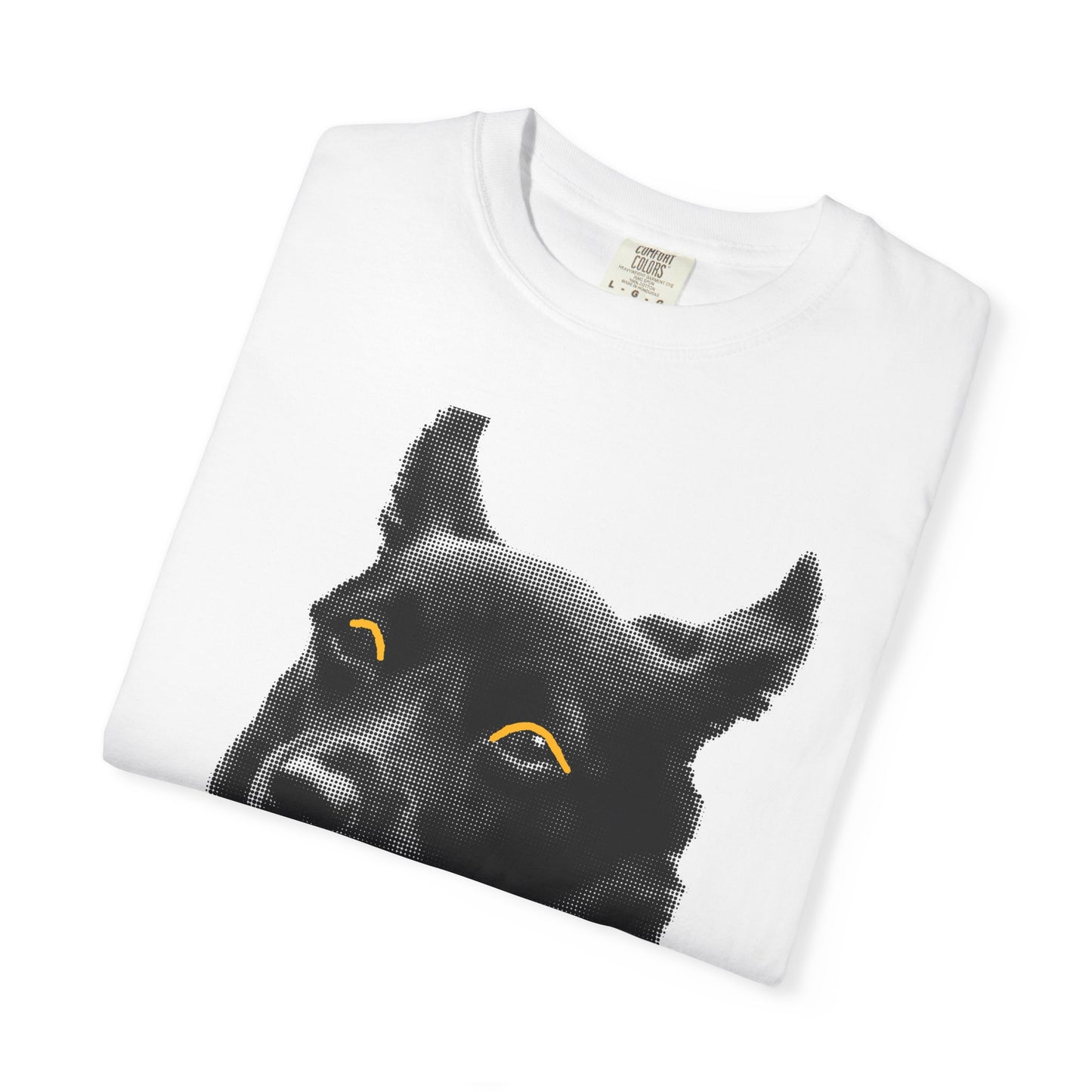 Life Is Ruff T-Shirt | Funny Black Dog Graphic Tee | Hand Lettered Humor Shirt | Dog Lover Gift