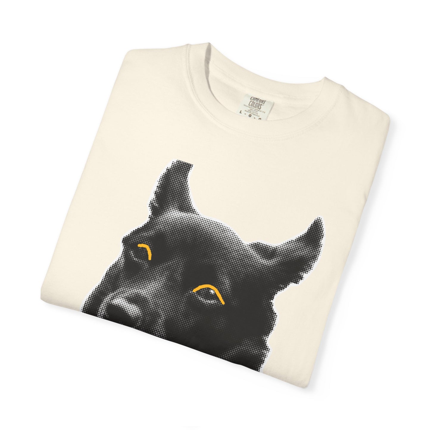 Life Is Ruff T-Shirt | Funny Black Dog Graphic Tee | Hand Lettered Humor Shirt | Dog Lover Gift