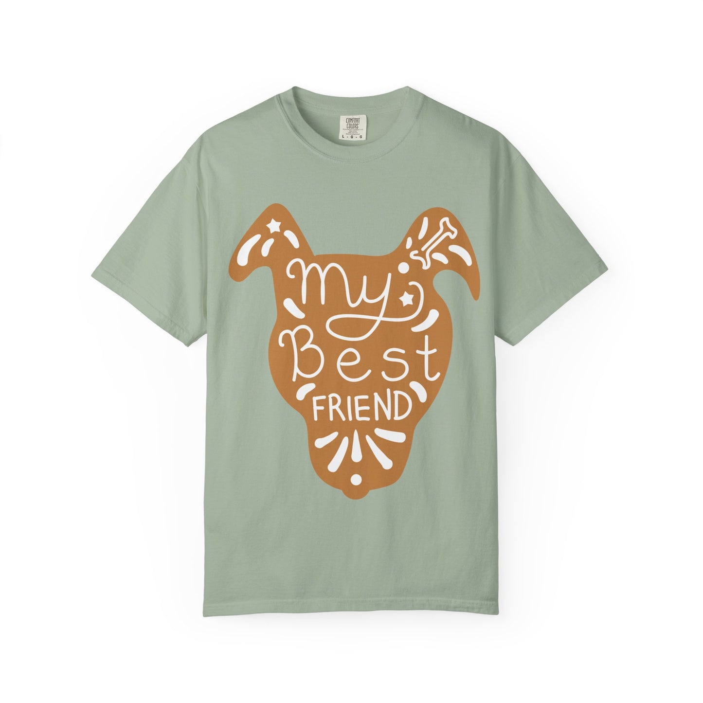 My Best Friend T-Shirt | Hand Drawn Dog Graphic Tee | Vintage Style Pet Lover Gift | Dog Mom Shirt