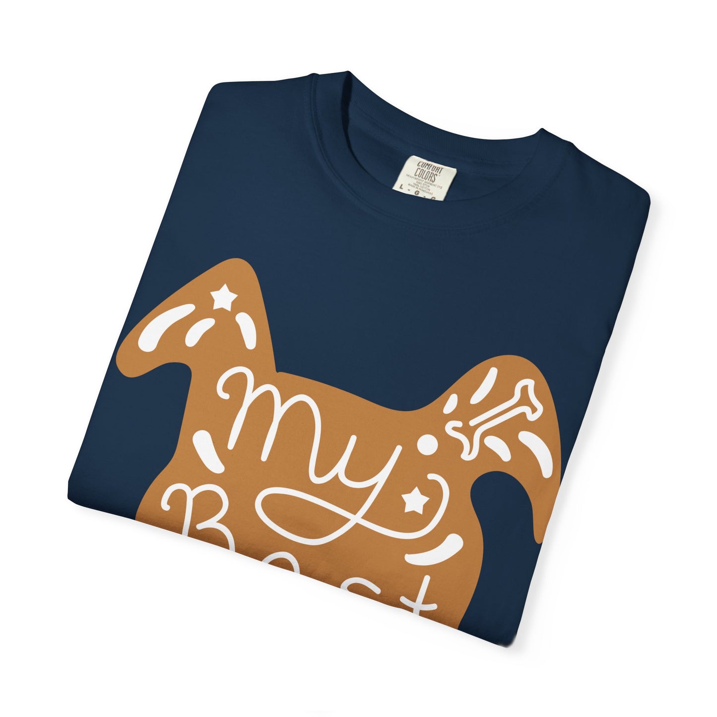 My Best Friend T-Shirt | Hand Drawn Dog Graphic Tee | Vintage Style Pet Lover Gift | Dog Mom Shirt